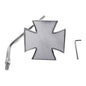 Whites Mirror - Maltese Cross 10mm Fitting
