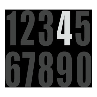 DRC Motion Standard Number MX3 White 4