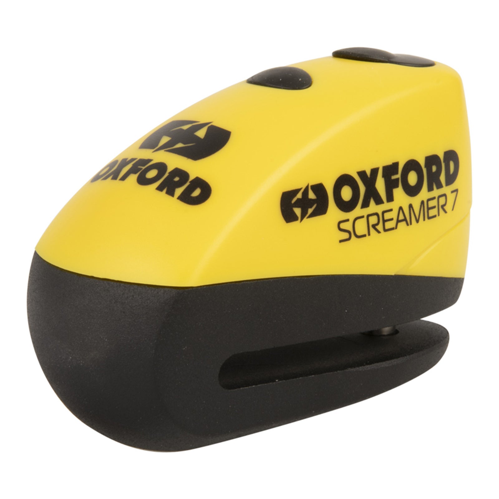Oxford Screamer 100dB Alarm Disc Lock - Chrome / Black