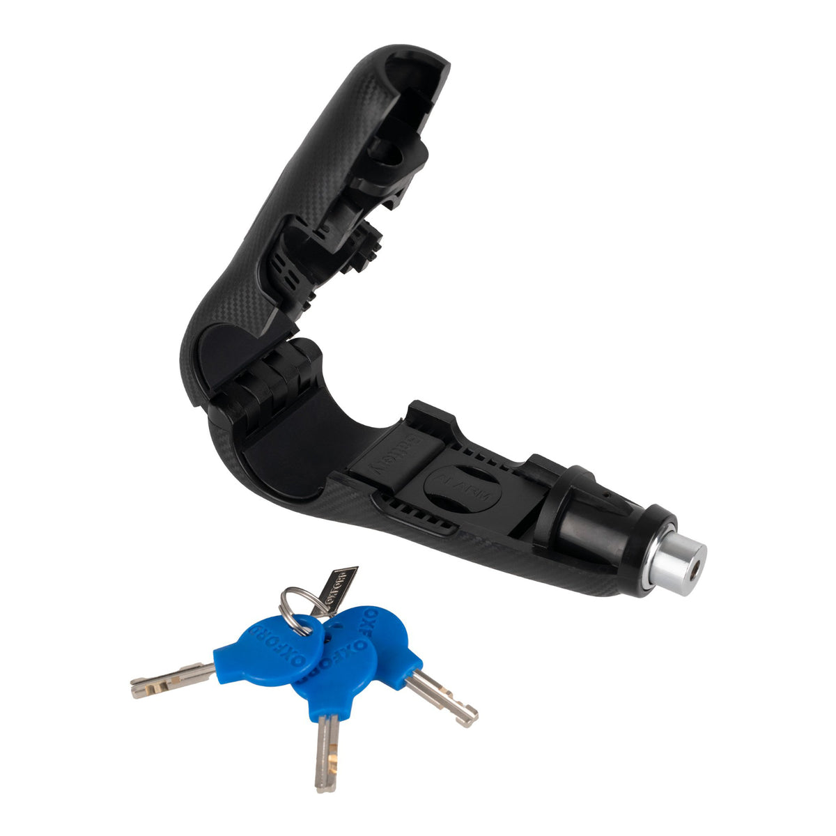 Oxford Security Lever Lock Alarm - Black
