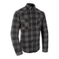 Oxford Kickback 3.0 Men's Shirt - Grey / Black Check