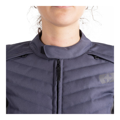 Oxford Valencia 3.0 Waterproof Dr2Dry Women's Textile Jacket - Grey / Black