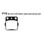 Premier Brake Pads - P Organic Standard