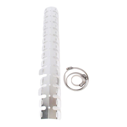 WHITES HEAD PIPE GUARD W/CLAMP - SIL