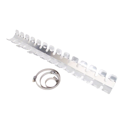 WHITES HEAD PIPE GUARD W/CLAMP - SIL