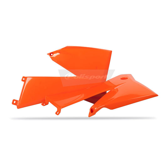 Polisport Radiator Scoops KTM SX ('05-'06) / EXC ('05-'07) - Orange