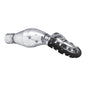 Polisport Armadillo Head Pipe Guard - Black (22cm)