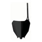 NUMBER PLATE HON CRF450R 17- BLK