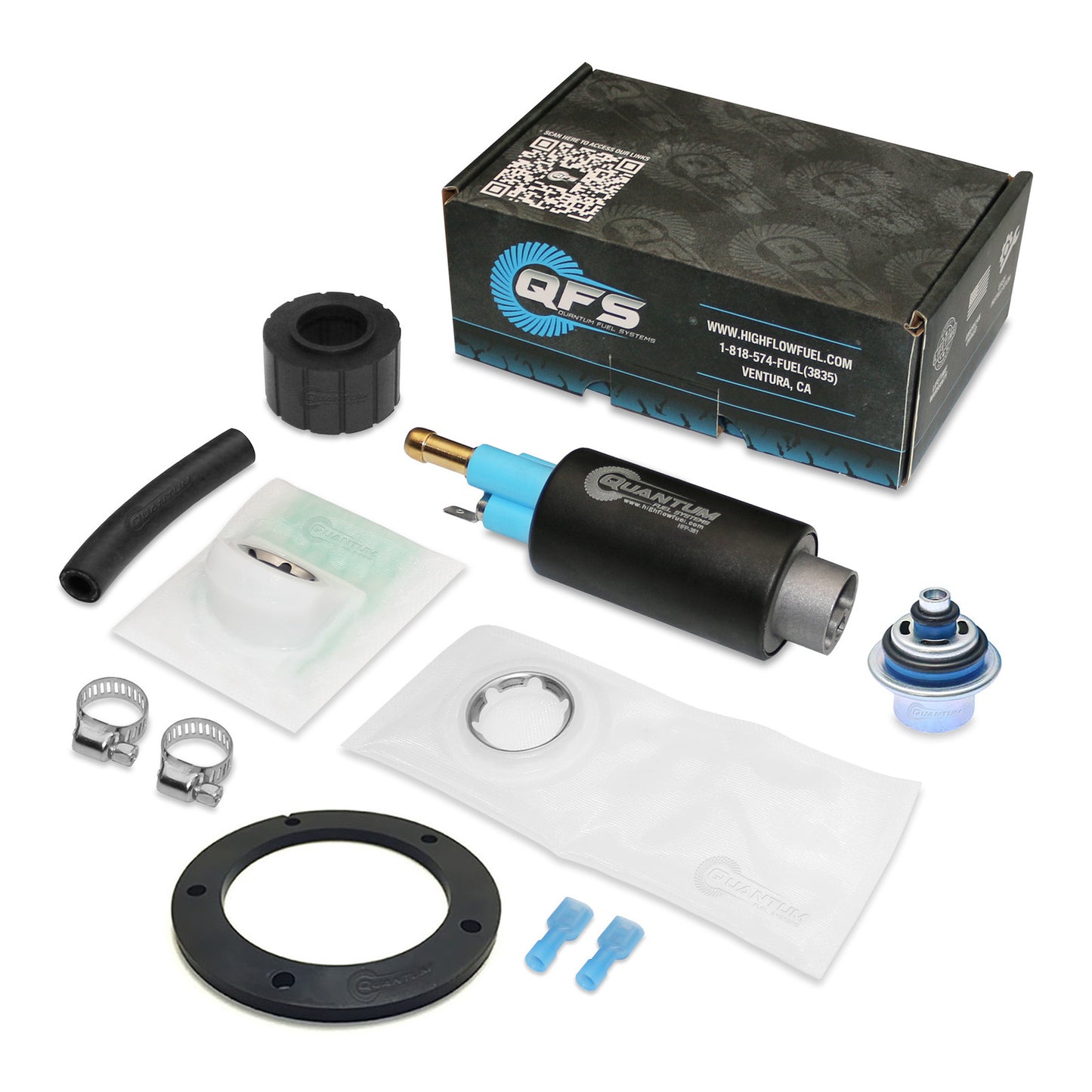 Quantum In-tank EFI Fuel Pump with Regulator, Tank Seal