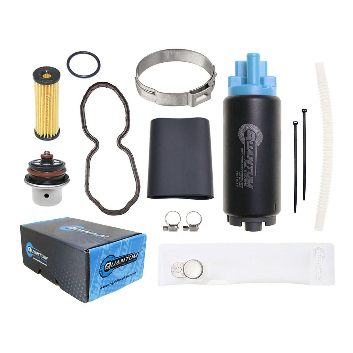 Quantum In-tank EFI Fuel Pump with Regulator, Tank Seal, Filter