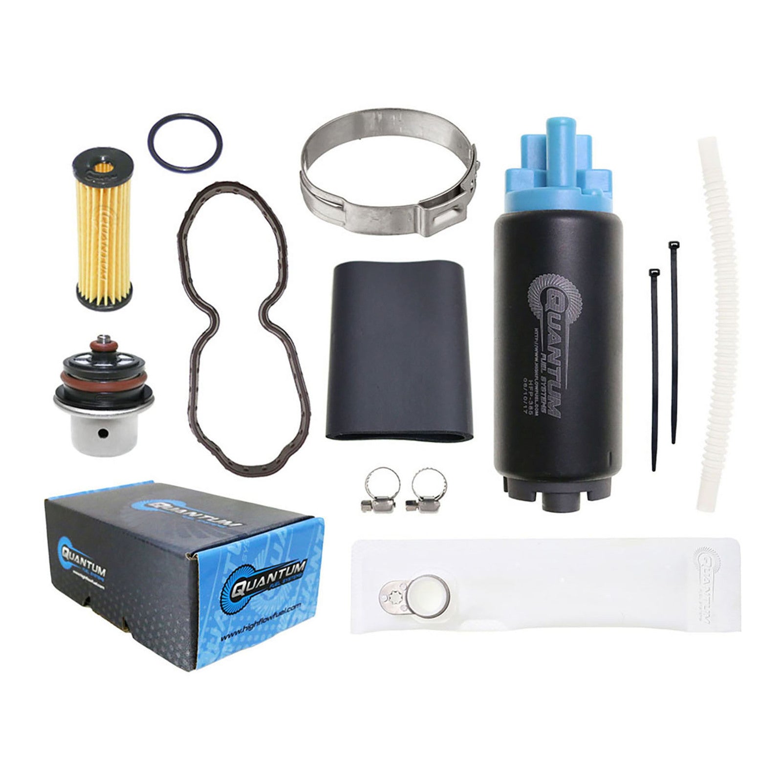 Quantum In-tank EFI Fuel Pump with Regulator, Tank Seal, Filter