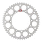 Renthal Sprocket Rear Silver 52T Alloy 7075 T6 Grooved