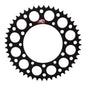 Renthal Sprocket Rear Black 50T Alloy 7075 T6 Grooved
