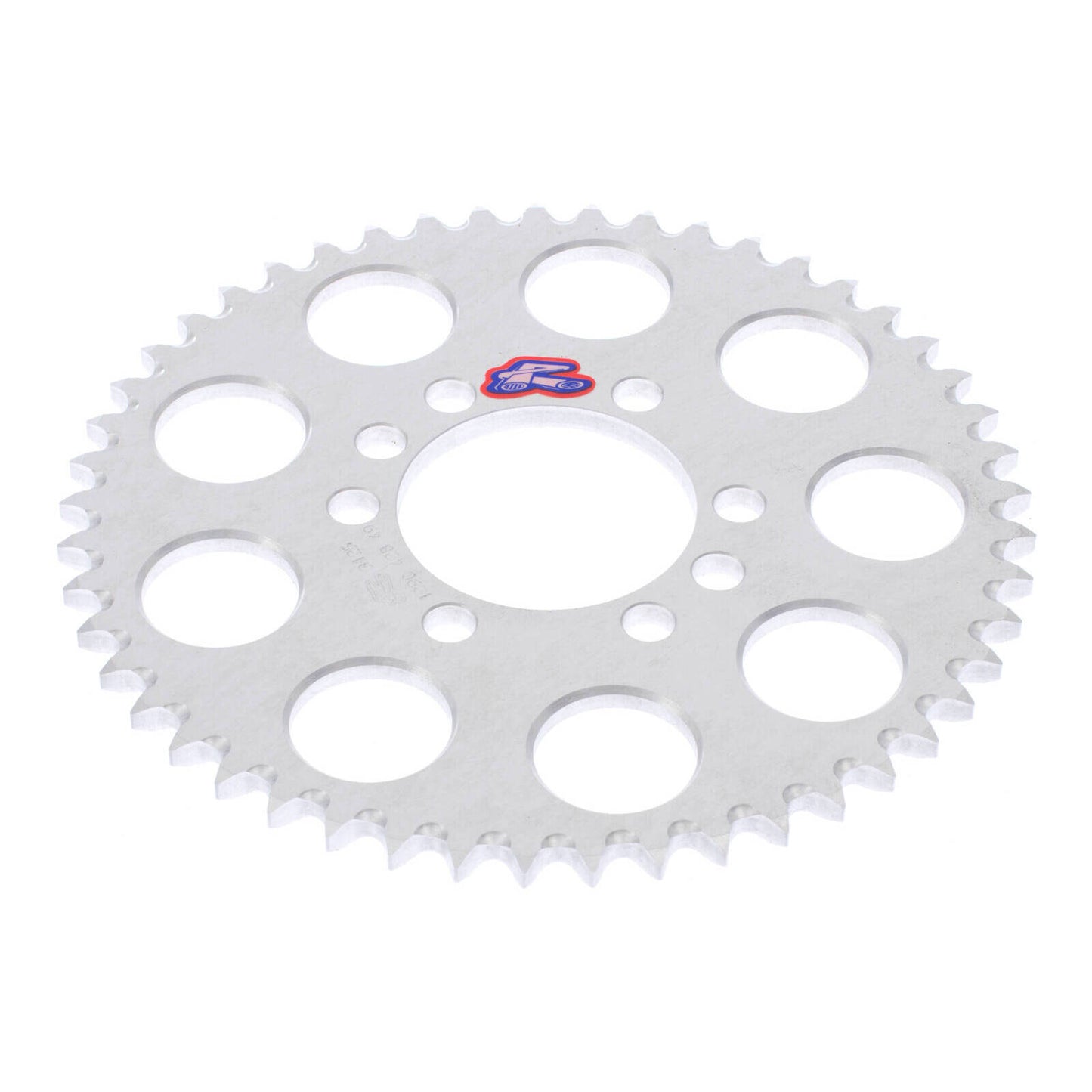 Renthal Rear Sprocket 7075 Alloy T6 Grooved - Silver [Yamaha]
