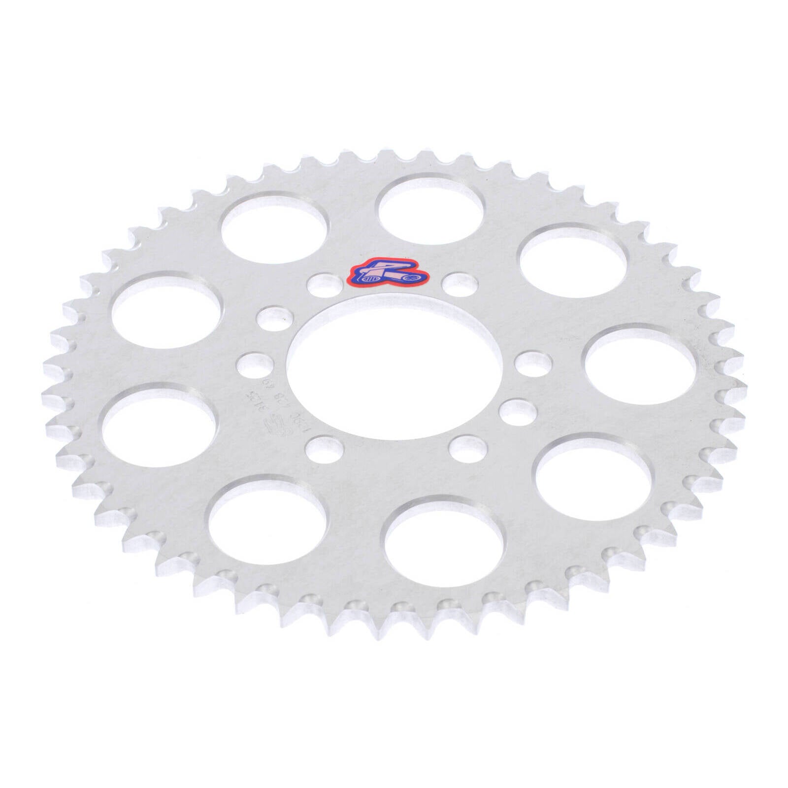 Renthal Rear Sprocket 7075 Alloy T6 Grooved - Silver [Yamaha]