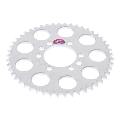 Renthal Rear Sprocket 7075 Alloy T6 Grooved - Silver [Yamaha]