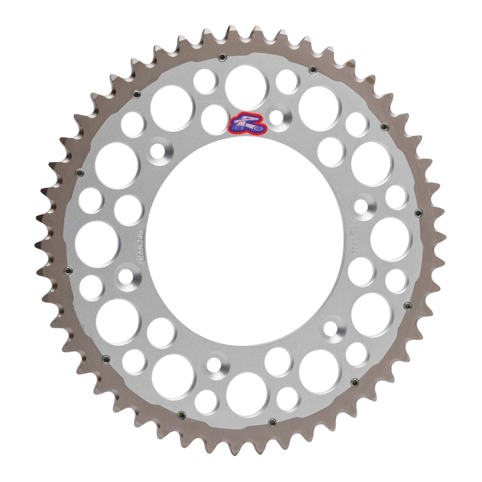 Renthal Sprocket Twinring Silver 47T Bi-metal Grooved Packaged