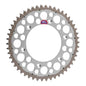 Renthal Sprocket Twinring Silver 47T Bi-metal Grooved Packaged