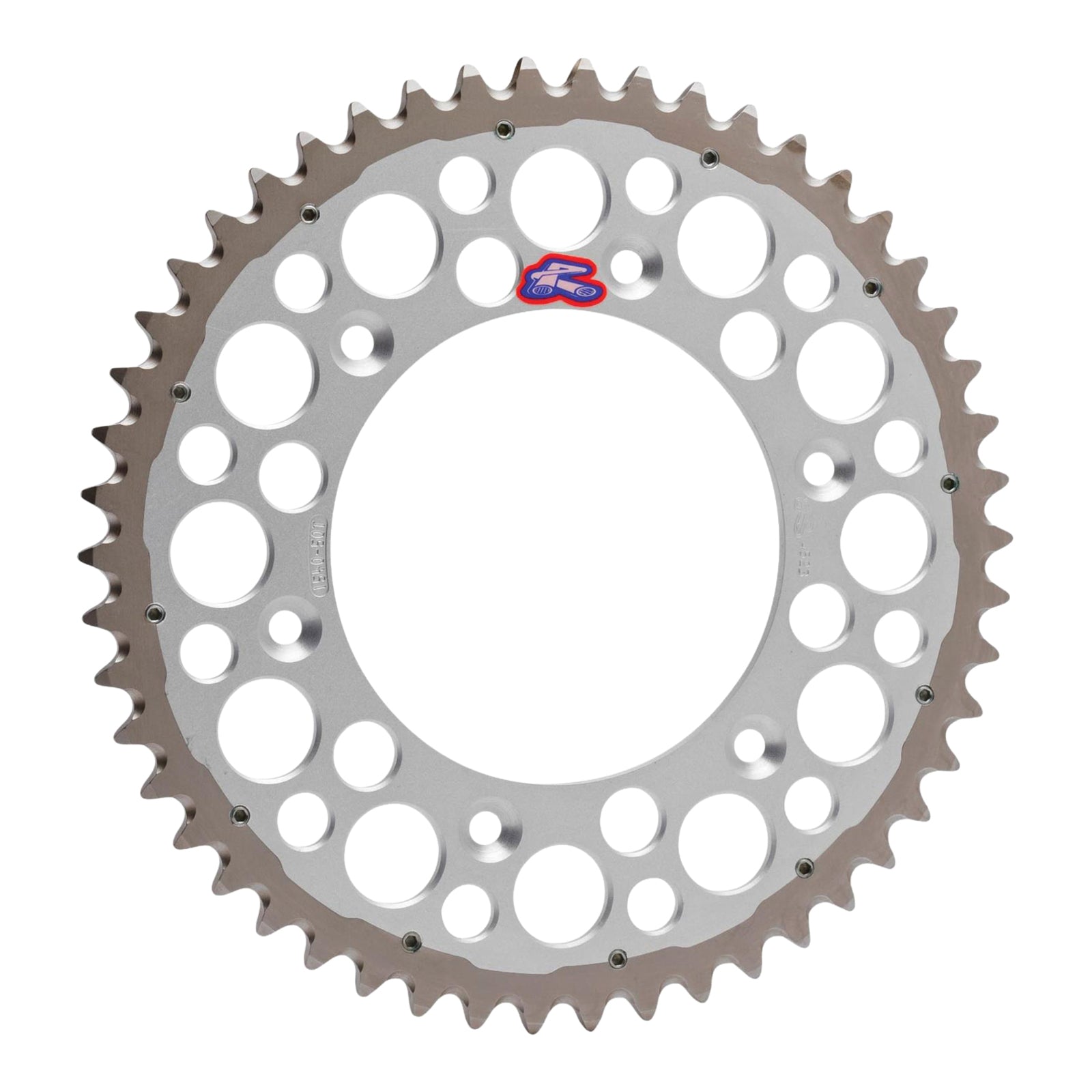 Renthal Sprocket Twinring Silver 48T Bi-metal Grooved