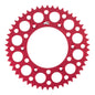 Renthal Sprocket Rear Red 50T Alloy 7075 T6 Grooved