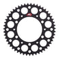 Renthal Sprocket Rear Black 51T Alloy 7075 T6 Grooved