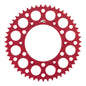 Renthal Sprocket Rear Red 51T Alloy 7075 T6 Grooved