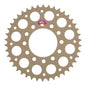 Renthal Sprocket Rear Silver 42T Alloy 7075 T6 Grooved Kawasaki