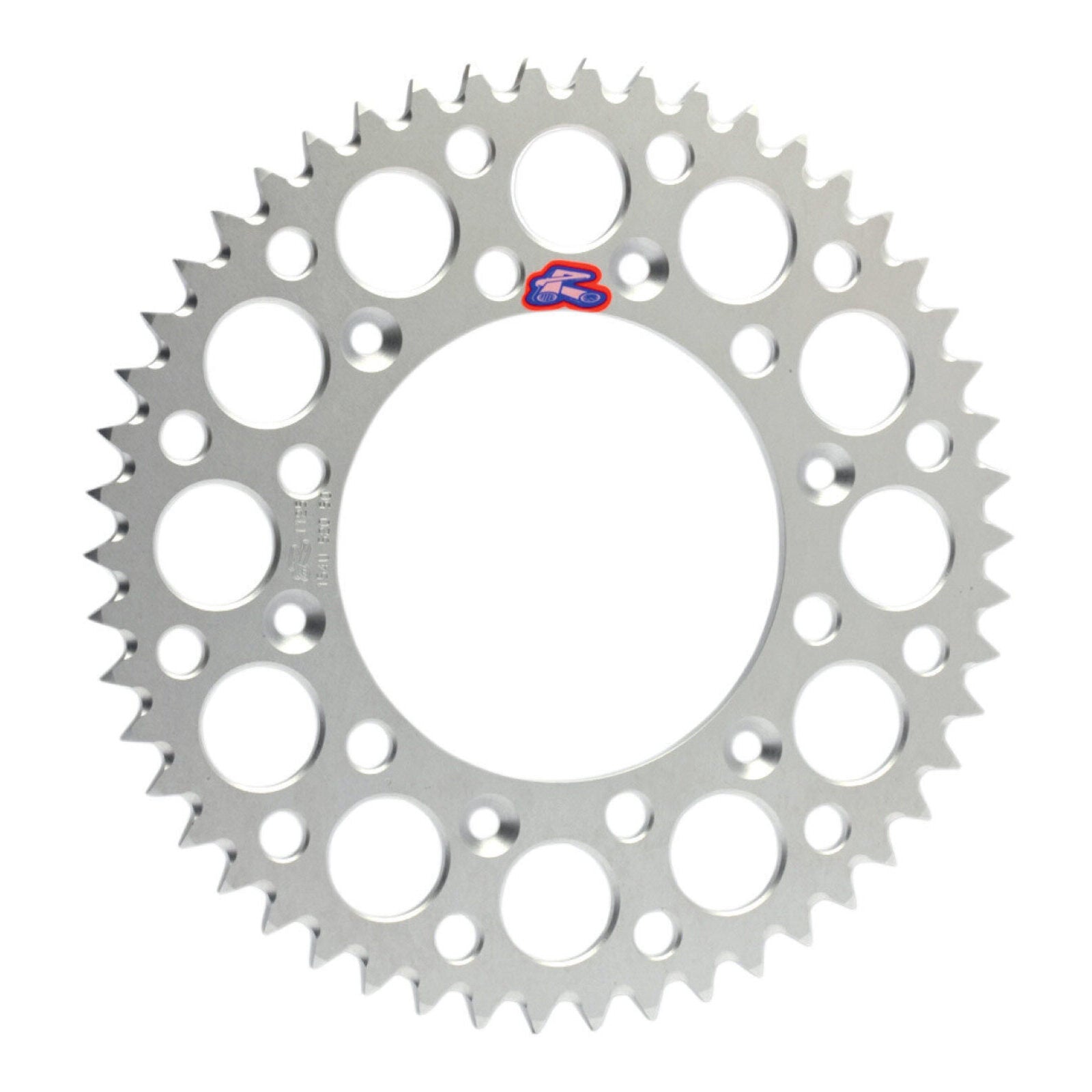 Renthal Sprocket Rear Silver 51T Alloy 7075 T6 Grooved Ultralight