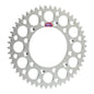 Renthal Sprocket Rear Silver 51T Alloy 7075 T6 Grooved Ultralight