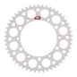 Renthal Sprocket Rear Silver 50T Alloy 7075 T6 Grooved GasGas