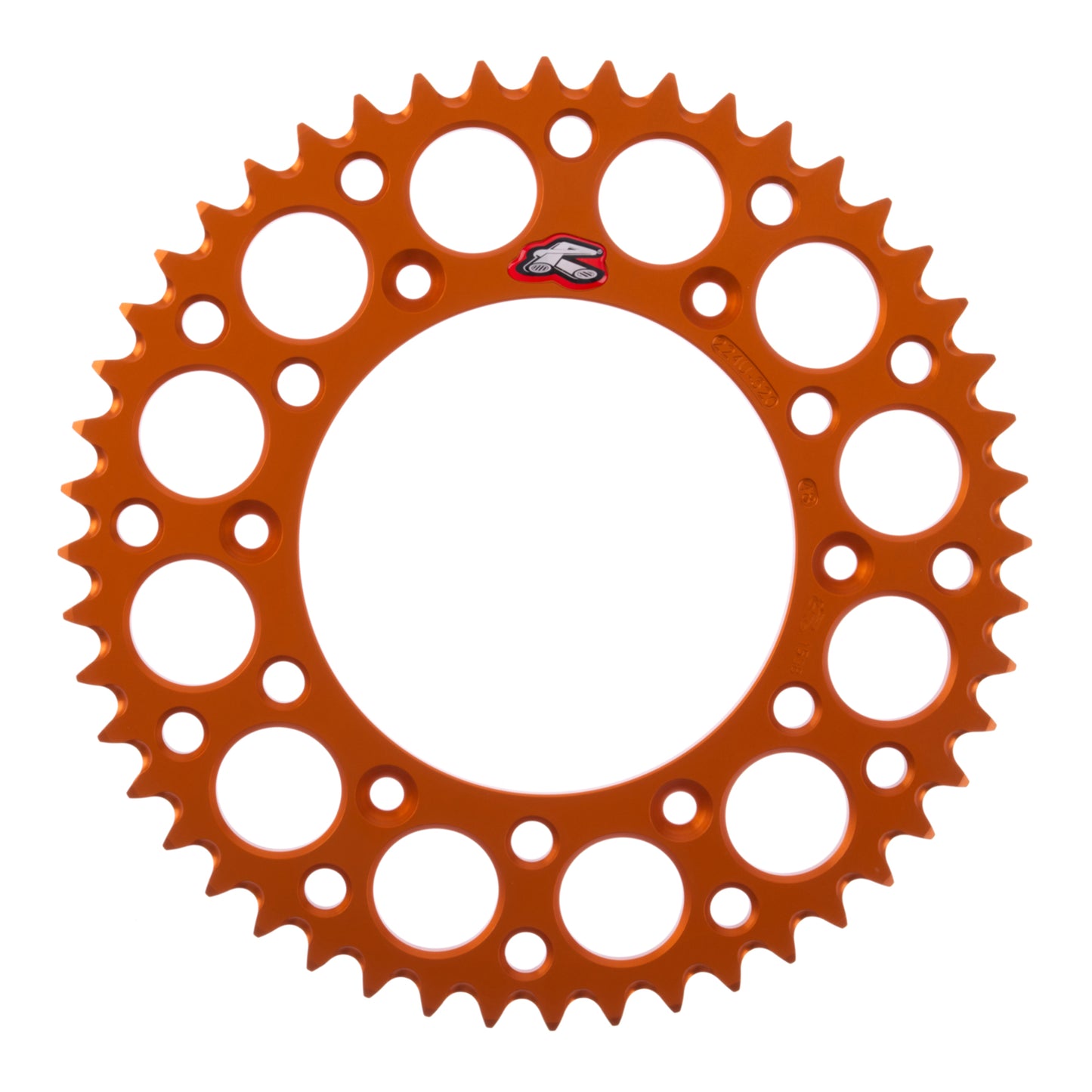 Renthal Sprocket Rear Orange 48T Alloy 7075 T6 Grooved KTM