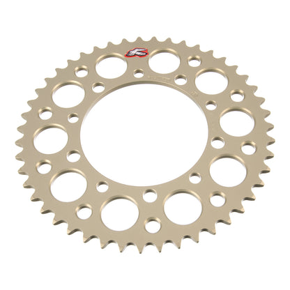 Renthal Sprocket Hard Anodised 47T Silver
