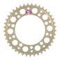 Renthal Sprocket Rear Silver 41T Alloy 7075 T6 Grooved Suzuki