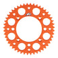 Renthal Rear Sprocket 48T Alloy 7075-T6 Grooved - Orange (KTM, Husqvarna)