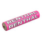 Renthal SX Handlebar Pad 10in - Pink / White Retro