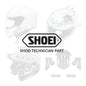 Shoei Qwest Lower Air Intake - Matte Black