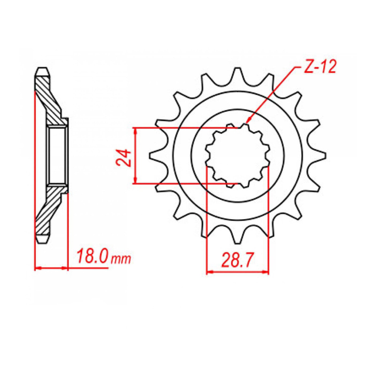 Sprocket Kit Honda XR600 '91- - 520EXW 14/48