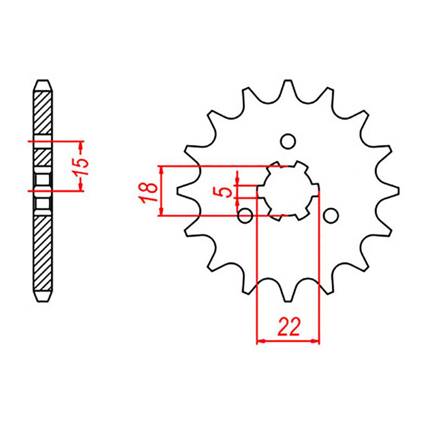Sprocket Kit Kawasaki KX125 '00-'02 - 520EXW 12/49