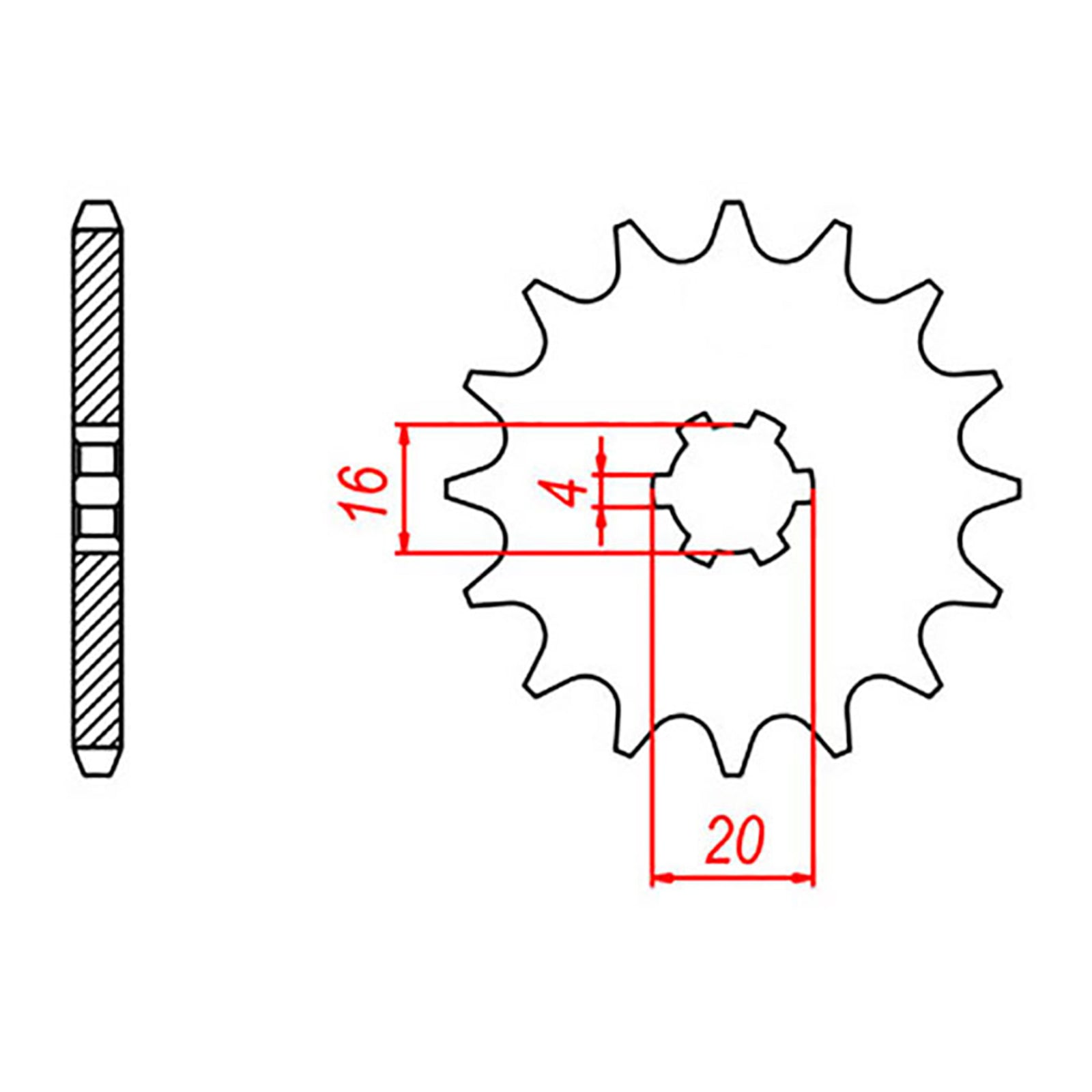 Sprocket Kit Suzuki RM85L (Big wheel) - 428H 13/47