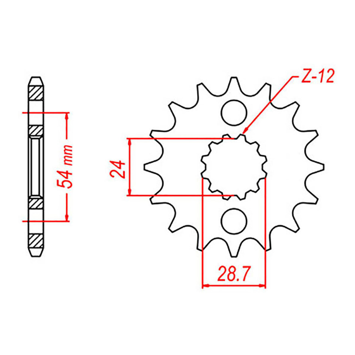 Sprocket Kit Kawasaki ZZR1100 '93-'97 - 530ZXW 17/45