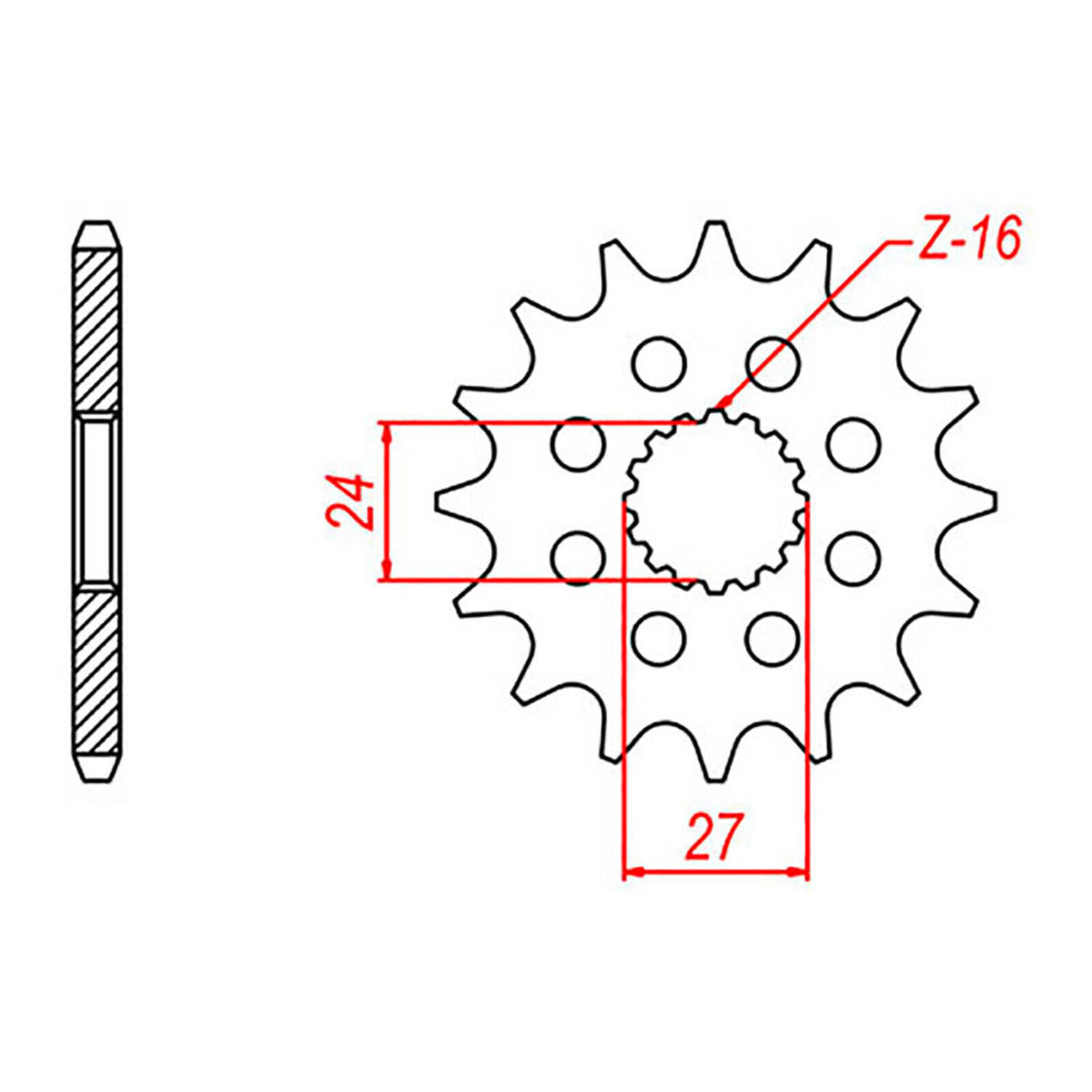Sprocket Kit Suzuki GSXR1000 '09-'16 (recommended) - 530ZXW 17/42