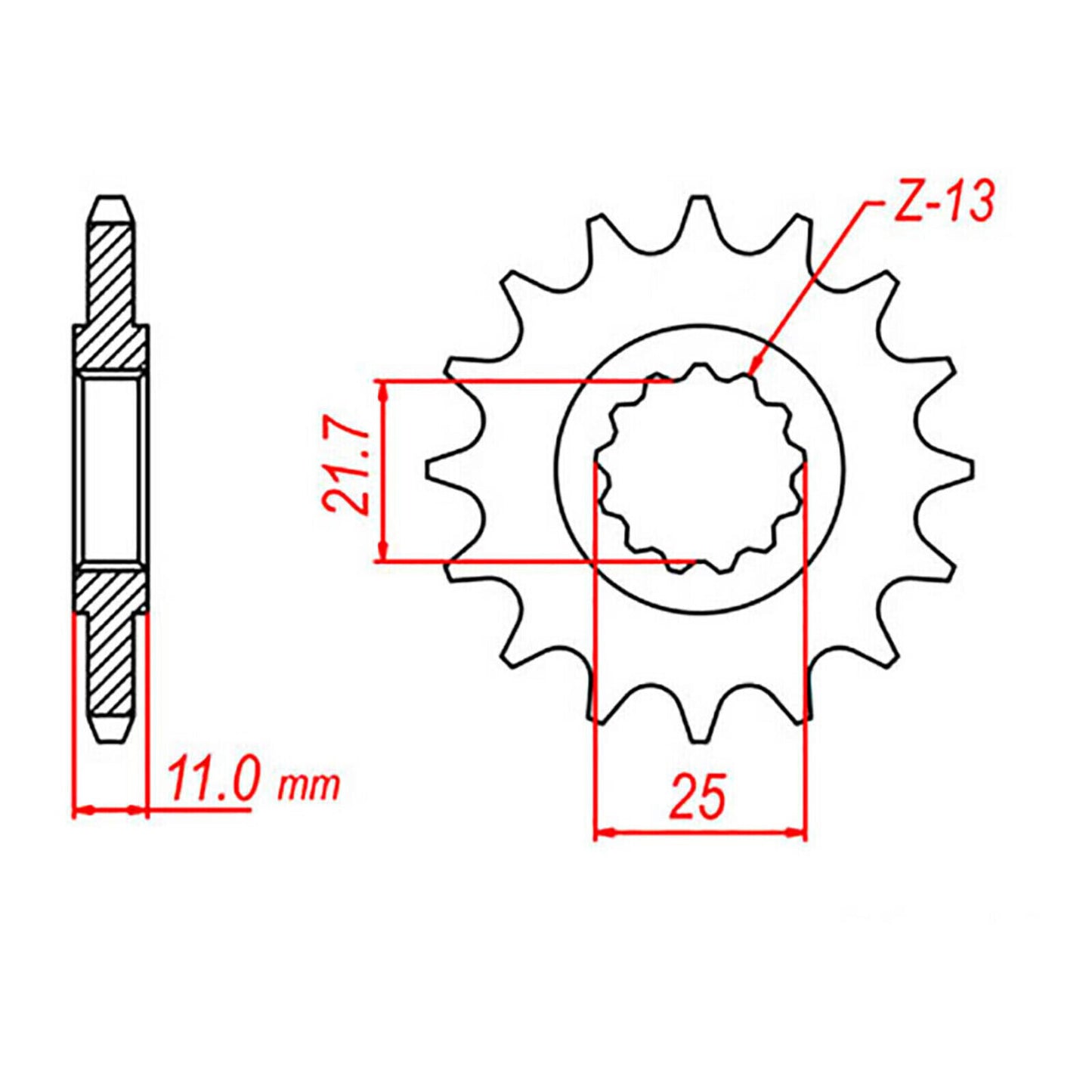 Sprocket Kit Yamaha YZF750 '93-'98 - 530XRE 16/39