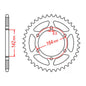 MTX 1068 Steel Rear Sprocket #520