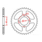 MTX 833 Steel Rear Sprocket #428
