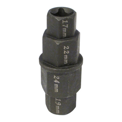 WHITES 4-IN-1 HEX AXLE TOOL 17 19 22 24mm CrMo