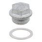 Whites Magnetic Drain Plug M18 x 9 - P1.5