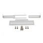 WHITES - NUMBER PLATE BRKT SILV