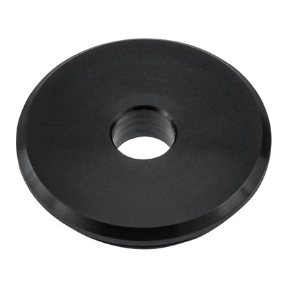 Zeta Aluminium Throttle Tube Replacement End Plug with O-Ring - Black