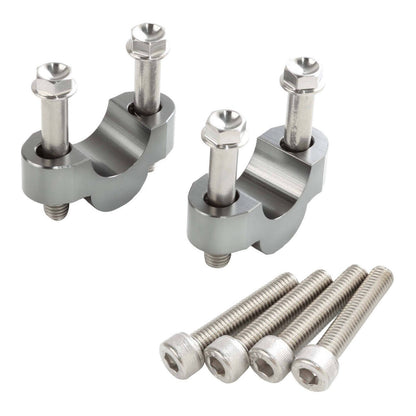 Zeta Bar Rise Spacer Height 14mm, 22.2mm Bar - Ti-Colour