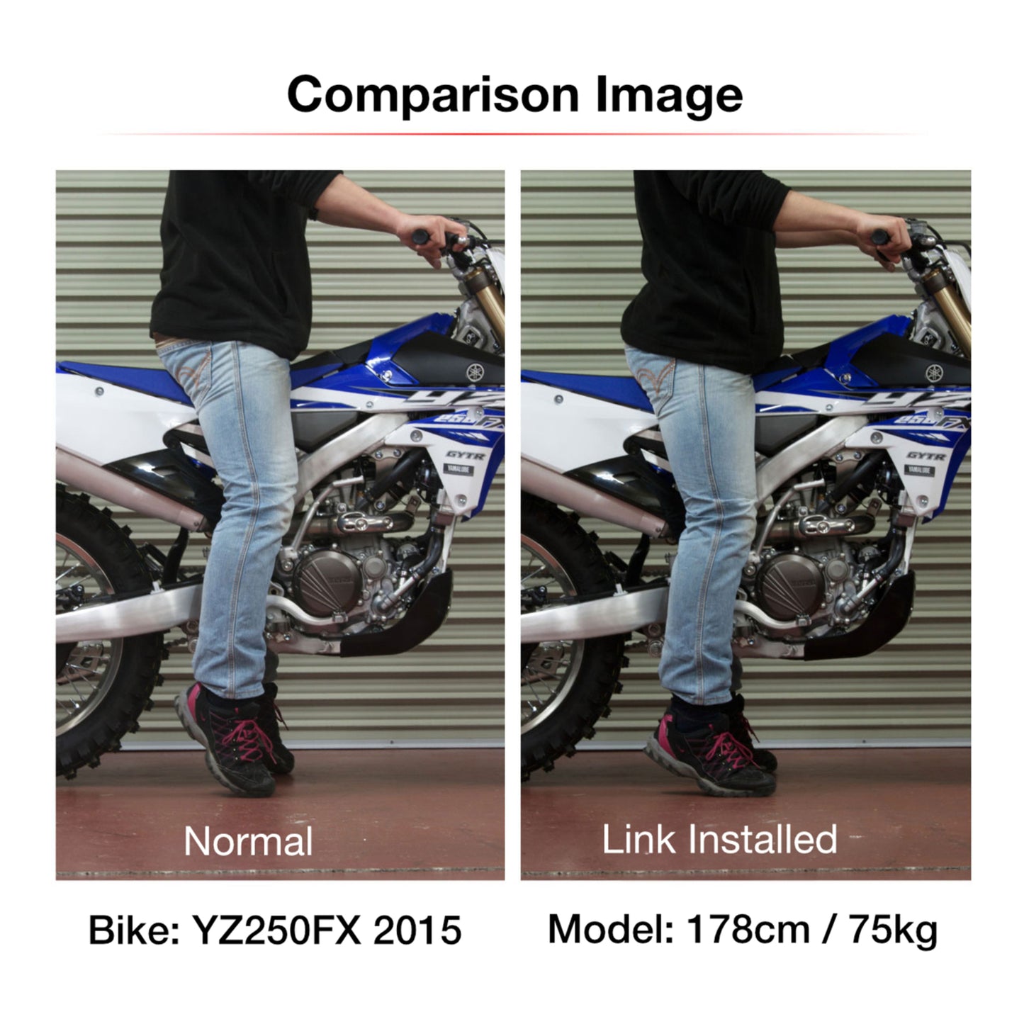 Zeta RSL-LowDown -30mm KTM 125/250SX '16-, 250/350/450SXF '16-